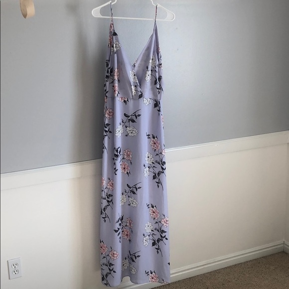 LUSH Spaghetti Strap Low Back Maxi Dress - Picture 1 of 3